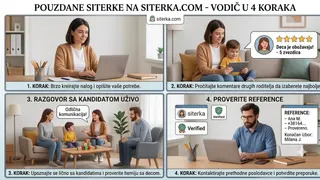 Kako odabrati pravu osobu za čuvanje dece? 4 koraka do super siterke